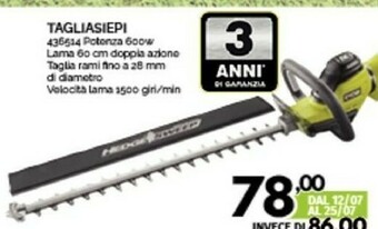 Orizzonte Tagliasiepi offerta