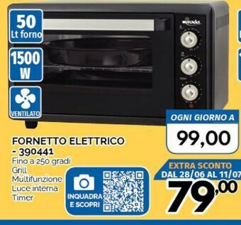 Orizzonte Forno elettrico offerta
