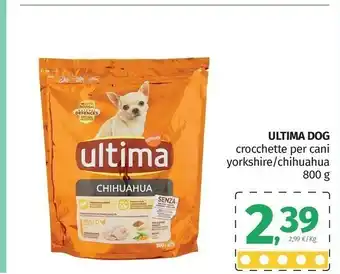 Pam Ultima Dog Crocchette Per Cani Yorkshire/ Chihuahua offerta