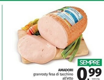 Pam Amadori Granrosty Fesa Di Tacchino offerta
