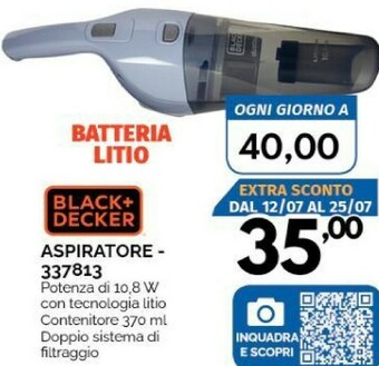 Orizzonte Scopa elettrica offerta