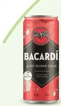 Pam Bacardi Cola Zero offerta