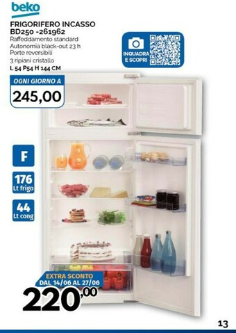 Orizzonte Beko Frigoriferi offerta