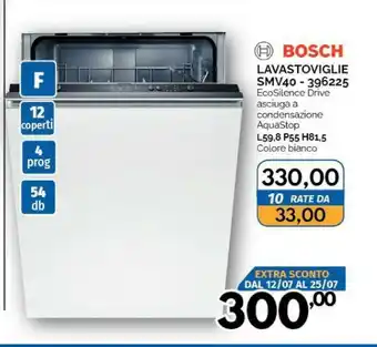 Orizzonte Bosch Lavastoviglie offerta