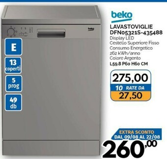 Orizzonte Beko Lavastoviglie offerta