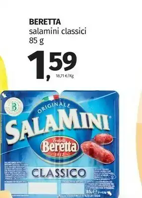 Pam Beretta Fratelli Beretta - Salamini Classici 85 G(ml) offerta