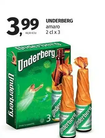 Pam Underberg Amaro offerta
