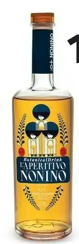 Pam Nonino Aperitivo Botanico 100% Vegetale offerta