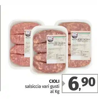 Pam Cioli Salsiccia Vari Gusti offerta