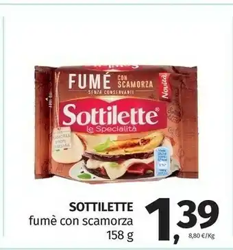 Pam Sottilette - Fumè Con Scamorza 158 G(ml) offerta