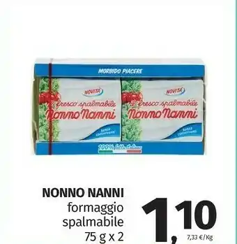 Pam Nonno Nanni Il Fresco Spalmabile 150 G(ml) offerta