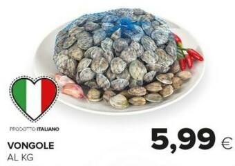 Tigre Vongole offerta