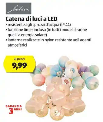 ALDI Catena di luci a LED offerta