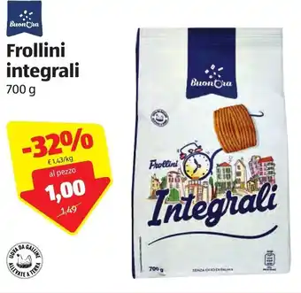 ALDI Frollini integrali 700g offerta