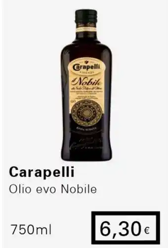 Iper Tosano Carapelli Olio evo Nobile 750ml offerta
