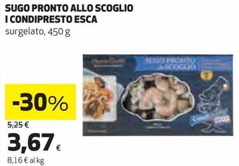 Coop Sugo pronto allo scoglio i condipresto esca offerta