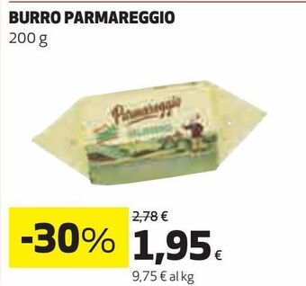 Coop Burro parmareggio offerta