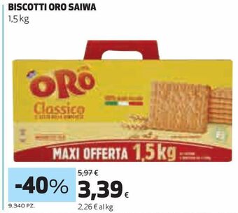 Biscotti oro saiwa