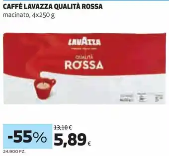 Coop Caffè lavazza qualità rossa offerta