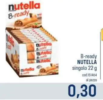 nutella B-ready singolo 22 g