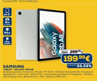 Samsung tablet - galaxy tab a8
