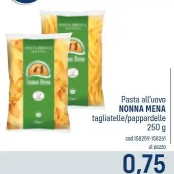 Nonna Mena Pasta all'uovo tagliatelle / pappardelle 250 g