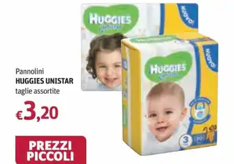Huggies Unistar Pannolini taglie assortite