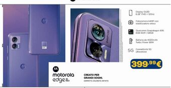 Euronics Motorola edge offerta