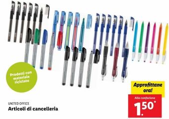 Lidl Articoli di cancelleria offerta