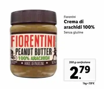 Lidl Crema di arachidi 100% offerta