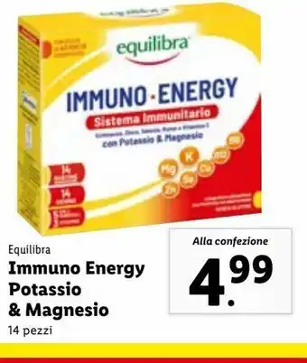 Lidl Immuno energy potassio & magnesi offerta