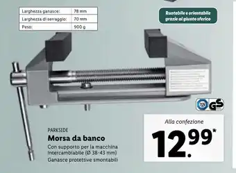 Lidl Morsa da banco offerta