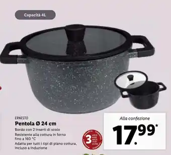 Lidl Pentola diam. 24 cm offerta