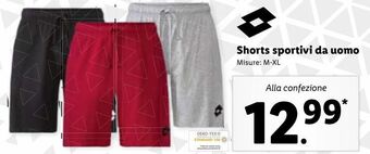 Lidl Shorts sportivi da uomo offerta