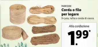 Lidl Corda o filo per legare offerta