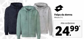 Lidl Felpa da donna offerta