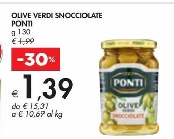 Bennet Olive verdi snocciolate ponti offerta
