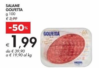 Salame golfetta
