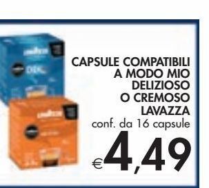 Bennet Capsule compatibili a modo mio delizioso o cremoso lavazza offerta