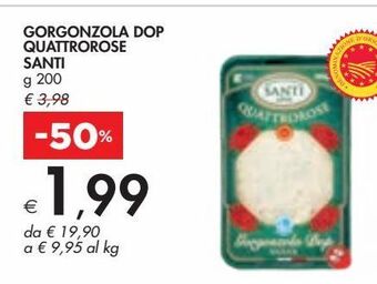 Bennet Gorgonzola dop quattrorose santi offerta