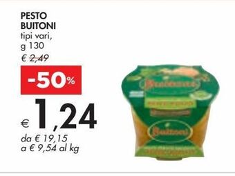 Bennet Pesto buitoni offerta