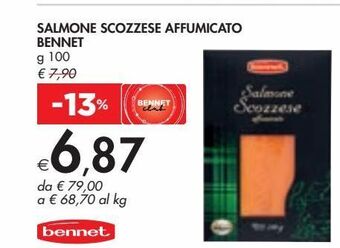 Bennet Salmone scozzese affumicato bennet offerta