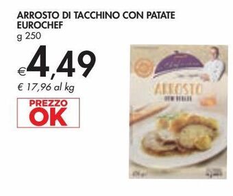 Bennet Arrosto di tacchino con patate eurochef offerta