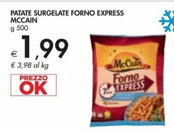 Bennet Patate surgelate forno express mccain offerta