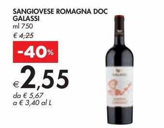 Bennet Sangiovese romagna doc galassi offerta