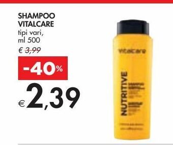 Bennet Shampoo vitalcare offerta