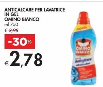 Bennet Anticalcare per lavatrice in gel omino bianco offerta