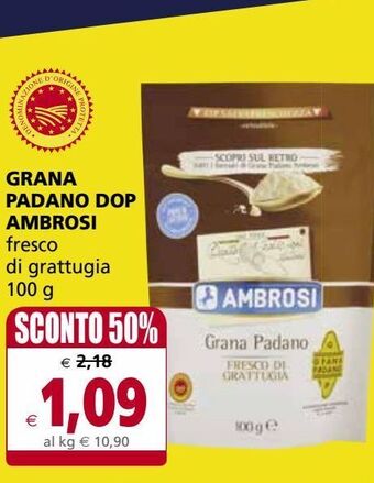 Il Gigante Grana padano dop ambrosi offerta