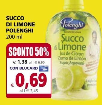 Succo di limone polenghi