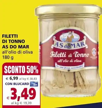 Filetti di tonno as do mar